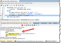 Using DBMS_DEBUG in SQL Developer - Philipp Salvisberg's Blog
