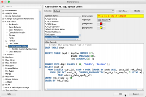 Syntax Highlighting With SQL Developer - Philipp Salvisberg's Blog