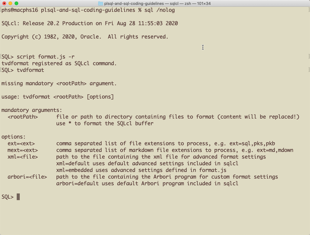 Formatting SQL Code Blocks in Markdown Files - Philipp